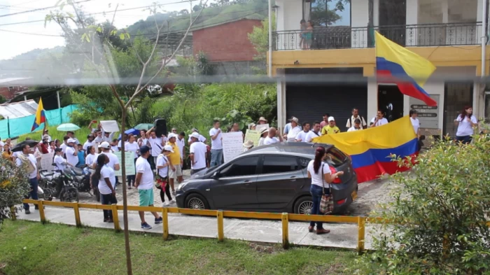 EN SAN LUIS HUBO PARTICIPACIÓN PARA APOYAR EL PARO NACIONAL