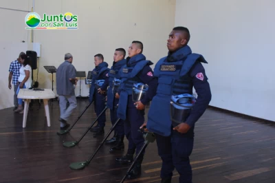 Entrega de 03 poligonales declaradas como libres de minas