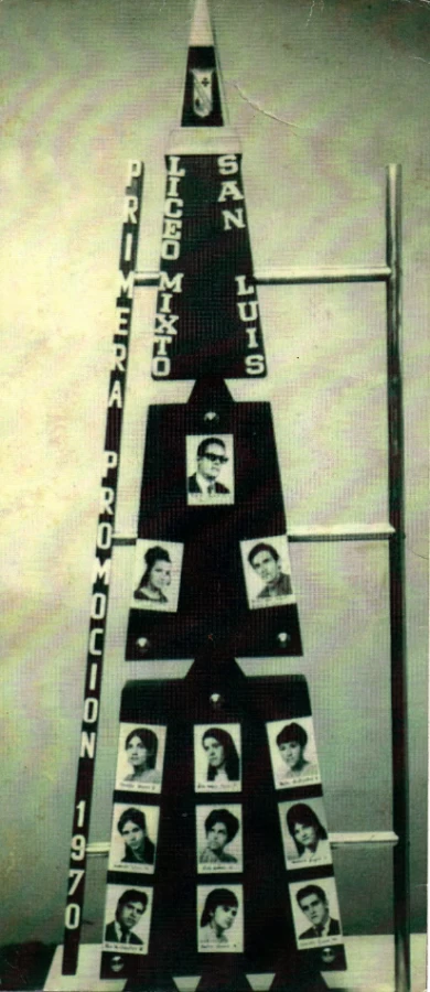50 AÑOS DE LA PRIMERA PROMOCIÓN DE BACHILLERES DE NUESTRA INSTITUCIÓN EDUCTIVA.