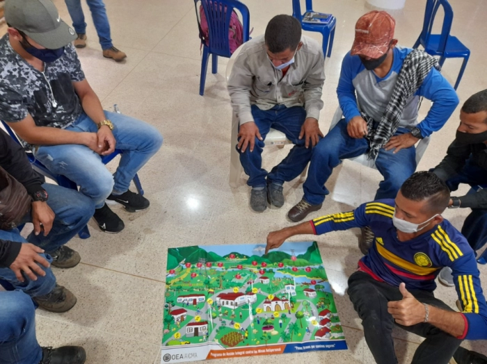 ACTIVIDADES ENFOCADAS EN EDUCACIÓN EN EL RIESGO DE MINAS ANTIPERSONAL Y ENLACE COMUNITARIO EN EL DEPARTAMENTO DE ANTIOQUIA