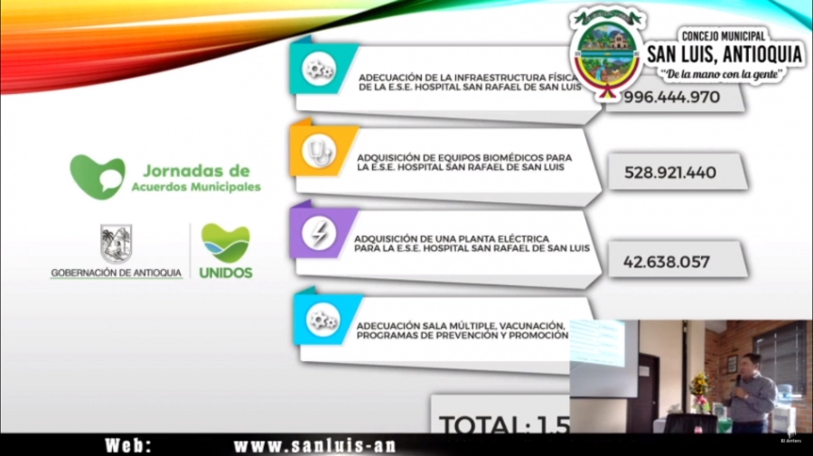 ACLARACIÓN A LA RENDICIÓN DE CUENTAS QUE HACE EL SEÑOR MISAEL CADAVID AL CONCEJO MUNICIPAL Y A LA COMUNIDAD A TRAVÉS DE LA PAGINA WEB DEL HOSPITAL Y EL FACEBOOK DEL PERIODICO EL ARRIERO.