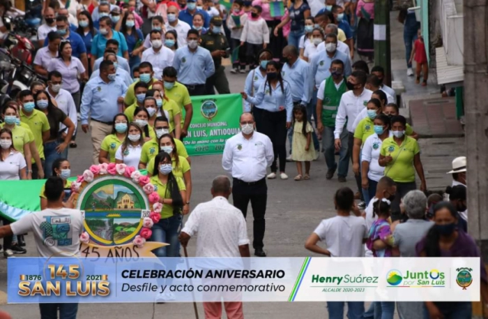 Desfile Celebración 145 Años San Luis