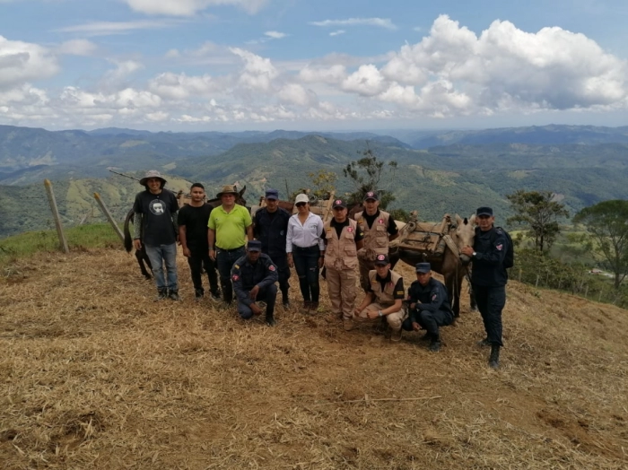 TRABAJOS REALIZADOS EN SAN LUIS ANTIOQUIA  - BATALLON DE DESMINADO No 60