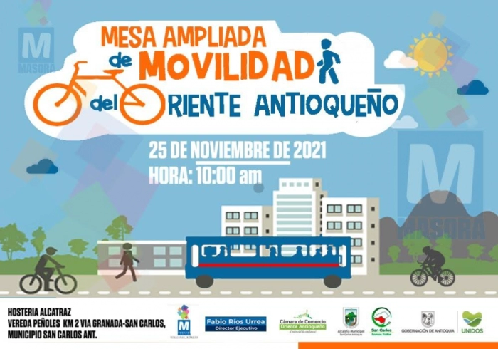 Sesionará en San Carlos la Mesa de movilidad ampliada