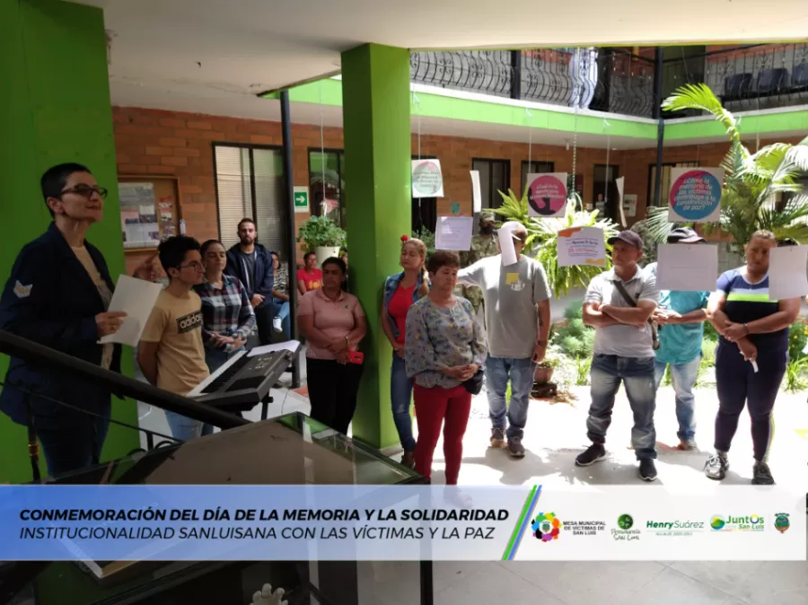 Conmemoración del Dia de la Memoria y la Solidaridad