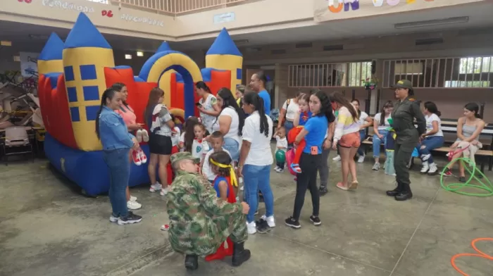 Celebración día de la niñez en la vereda la Josefina