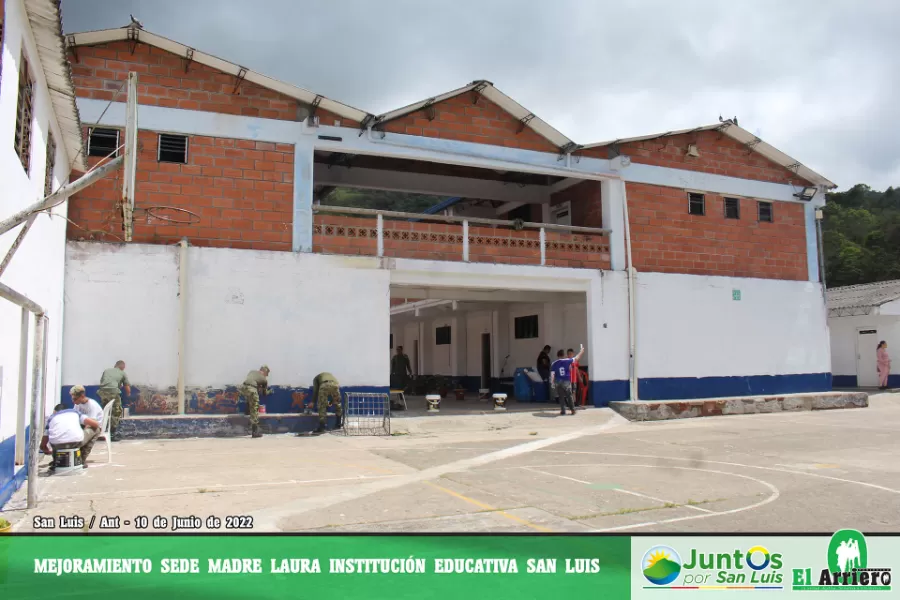Mejoramiento Sede Madre Laura Institución Educativa San Luis