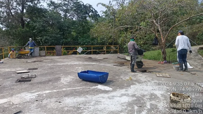 Mantenimiento Tanque FAFA Alcantarillado