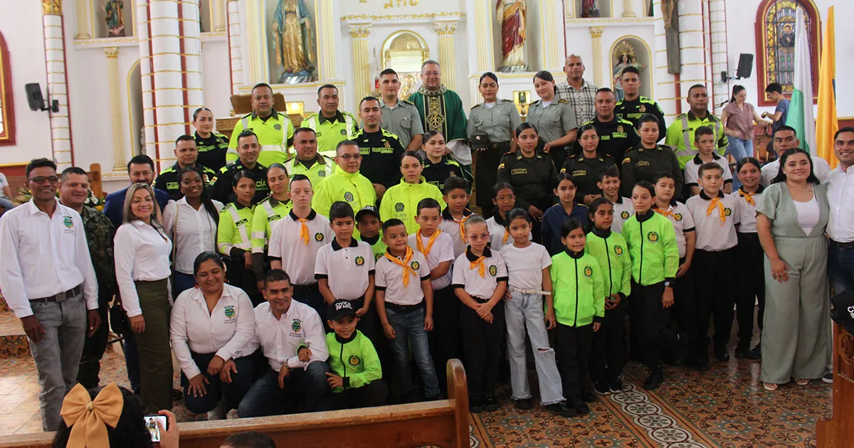 Celebración 133 años de la Policia Nacional en San Luis Ant