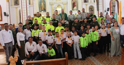 Celebración 133 años de la Policia Nacional en San Luis Ant