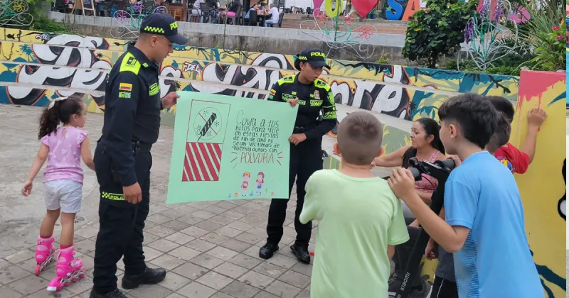 Campaña para la prevención del uso de pólvora