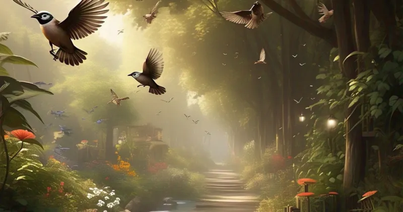 Entre la Historia de Caminos y Aves