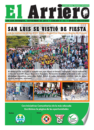 Portada de la edición 13
