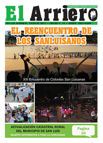 Portada de la edición 16