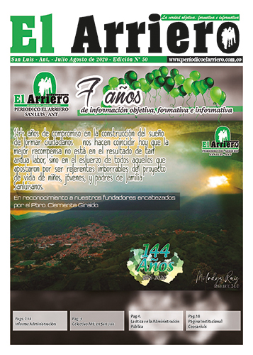 Portada de la edición 50