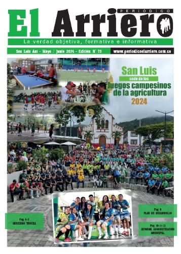 Portada de la edición 73
